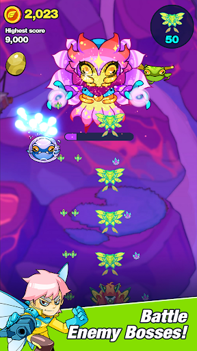 Widok na poziom z bossem